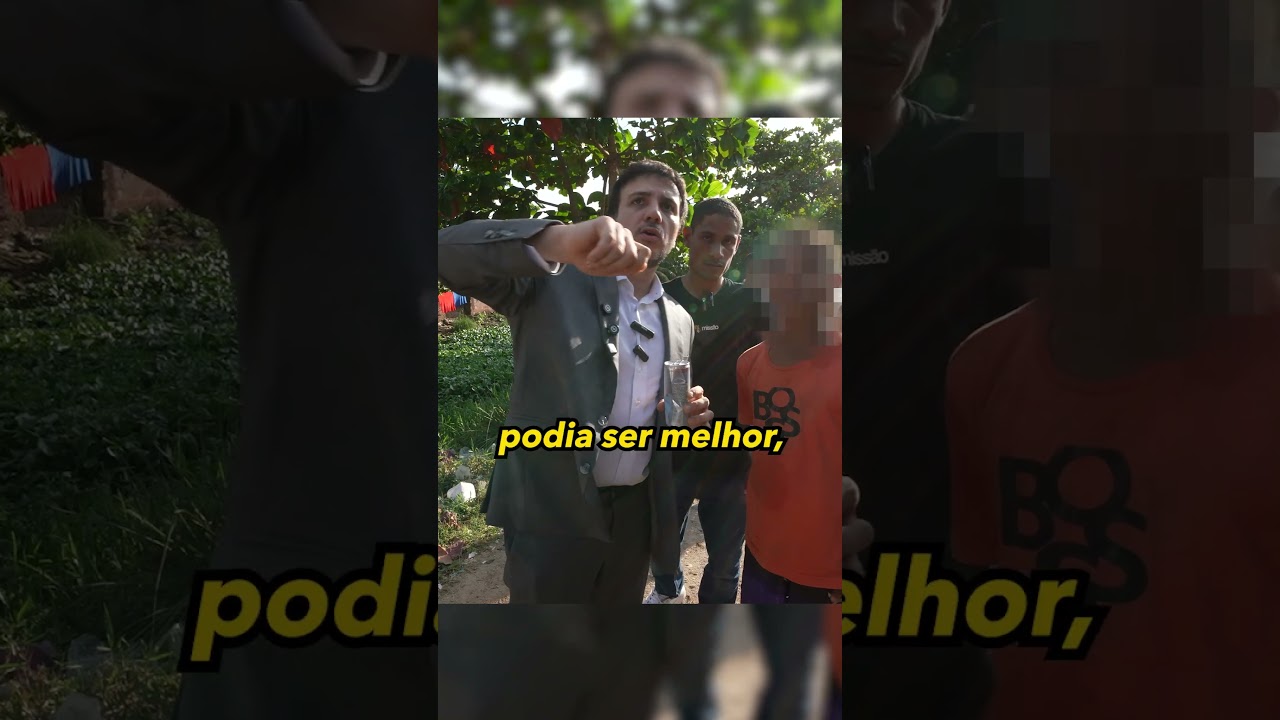 Renan santos expõe contrastes sociais ao revelar a realidade do Brasil profundo