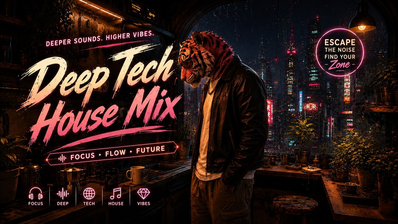 · · · · ] Deep Tech House Vol.12 ✦ 60min Mix Wakes You Up