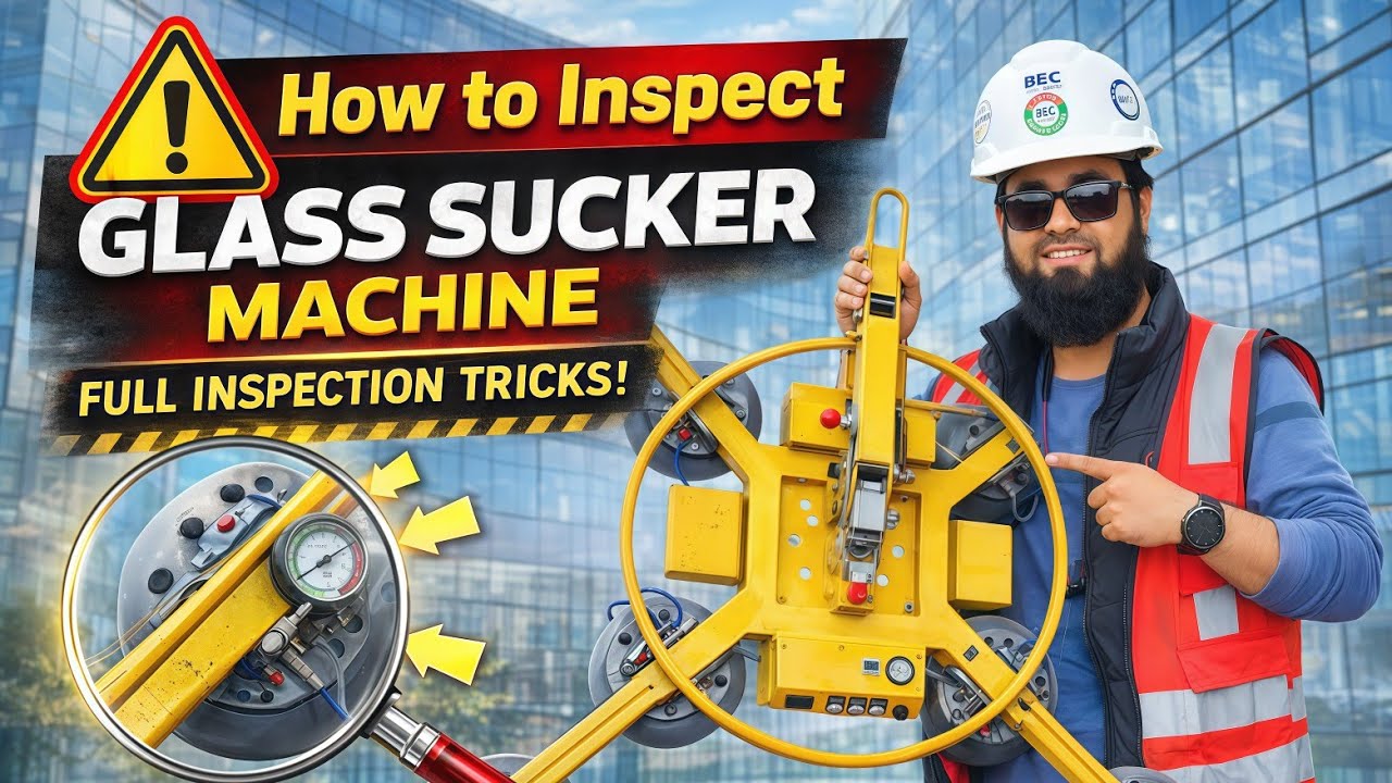 How to USE and INSPECT Glass Sucker Machine |Glass Vacuum Machine ...