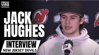 Jack Hughes Reacts to Being Named "Assistant Captain" With New Jersey Devils & Talks His Growth