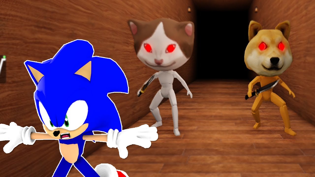 Sonic Played Roblox Zoo | Sonic Plays Escape zoo