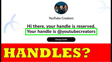 What are Youtube Handles? (NEW Feature)