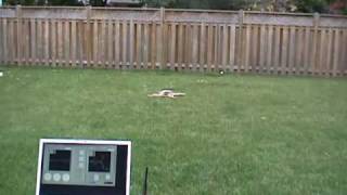 New AeroQuad frame test flight