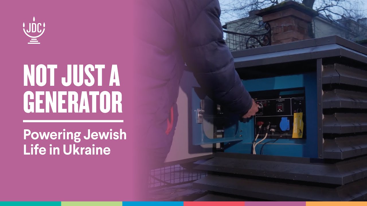 "Not Just a Generator": Powering Jewish Life in Ukraine