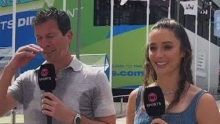 Tim Henman Suffers Wardrobe Malfunction And Called Out By Australian Open Host