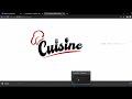 food website making html css javascript