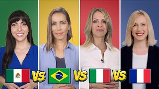 Español vs. portugués vs. italiano vs. francés | Comparación de idiomas