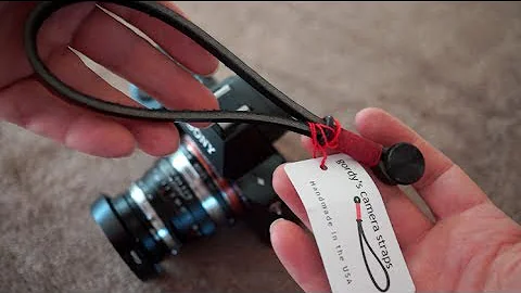 Best Light Weight Leather Camera Straps