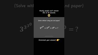 Zindagi ho ya maths… power sabki alag hoti hai⚡#dailymaths #dailyquiz #dailyshort @DailyMaths9