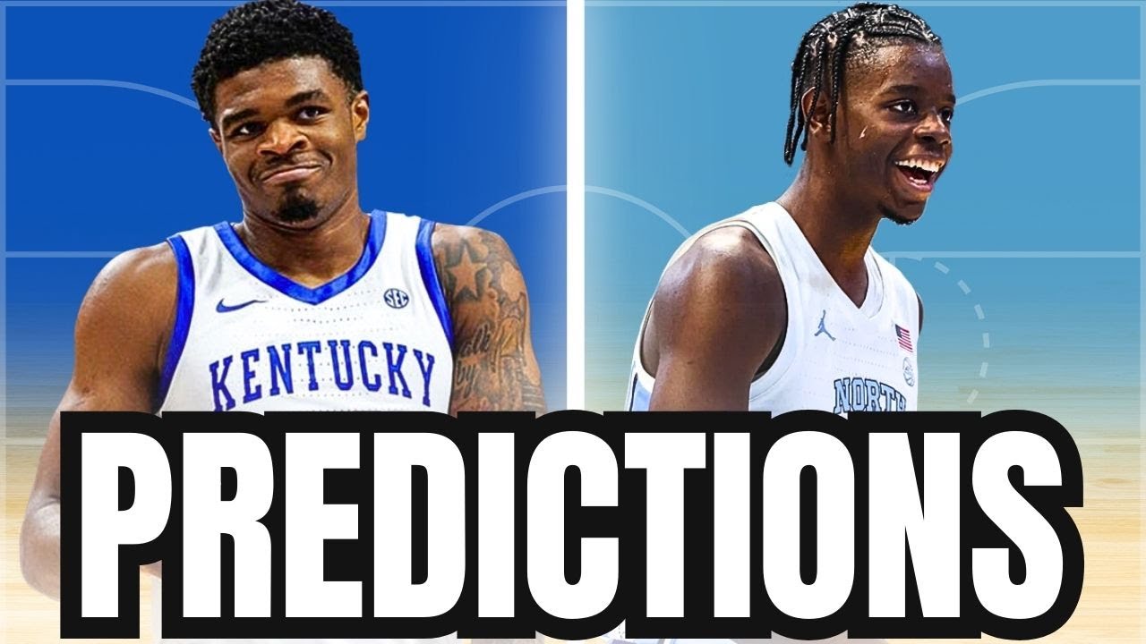 Kentucky vs. North Carolina PREDICTION | 2025-26 SEC Basketball Predictions