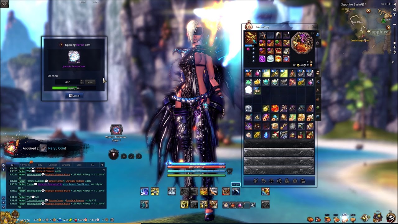 Opening 1000 Jyansei's Supply Chests #2 (Small OOF) | Blade & Soul | Pura Yuna