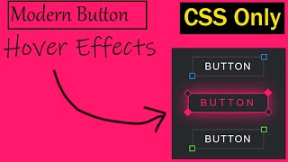 Celebrity Modern CSS Glowing Button Hover Effects 05 Wealth