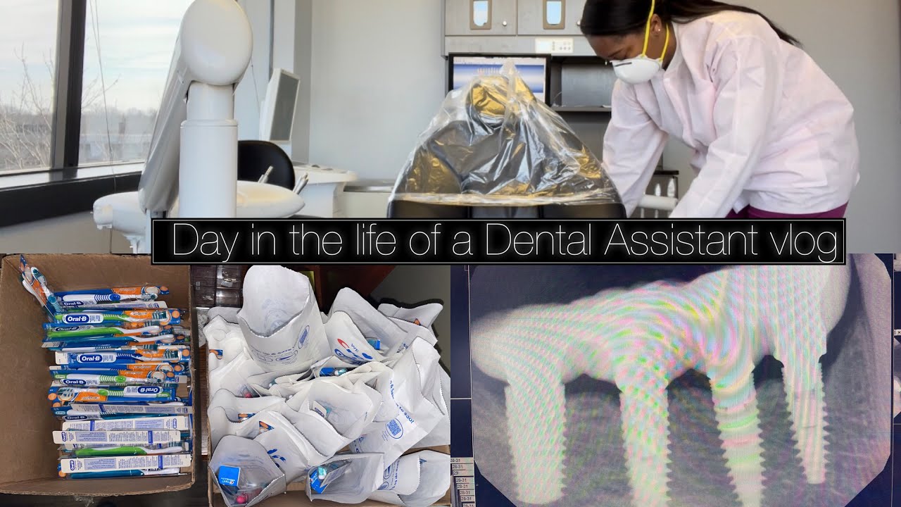 DAY IN THE LIFE OF A EXPERIENCED DENTAL ASSISTANT EP 2 | ITS MY 5 YEAR ...