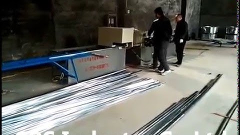 upvc window steel reinforcement profile making machine