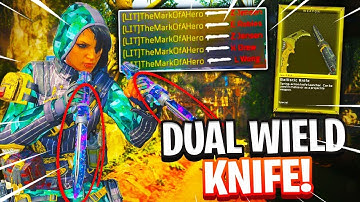 TWO of THEM.. NEW Ballistic Knife DUAL WIELD OPERATOR MOD in Black Ops 4 (BO4 Days of Summer Update)