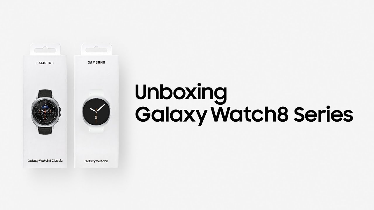 Unboxing Galaxy Watch8 Series | Samsung