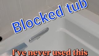 How to snake a tub that's BLOCKED and won't DRAIN