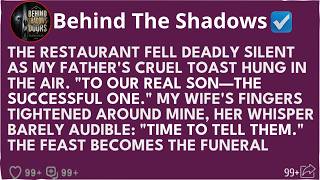My Father Called Me ＂The Failure＂ At Family Dinner — Then My Wife Whispered The Truth...