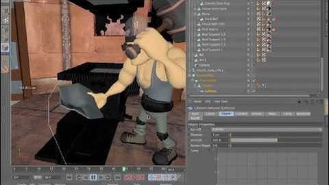 New in CINEMA 4D R13 - 7. Collision Deformer