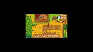 Stardew Valley For Newbies:  Day 28's Planting and Sprinkler Hack! #Shorts    #Gaming #SDV #day28