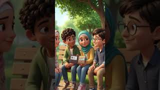 The Lost Wallet | An Islamic Story About Honesty 🌙#shorts #short feed