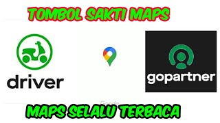 GO PARTNER GACOR || SETTING MAPS GPS DENGAN CARA INI