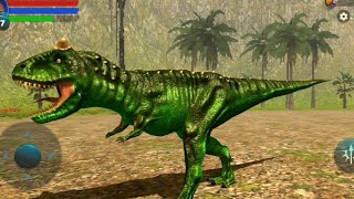 Best Dino Games - Carnotaurus Simulator Android Gameplay #dinosaur #dino