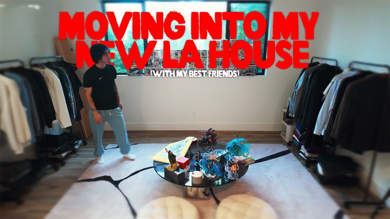 Переезжаю в свой дом в Лос-Анджелесе (с лучшими друзьями)