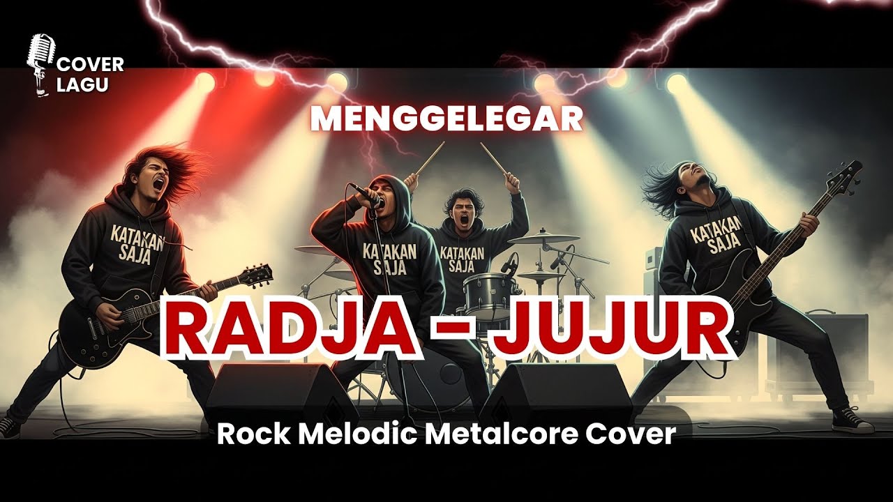 🎵 Radja – Jujur | Rock Melodic Metalcore Cover (Pop Hits Tahun 2000-an)