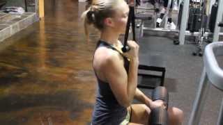 single arm reverse grip pull down | delicious by dre