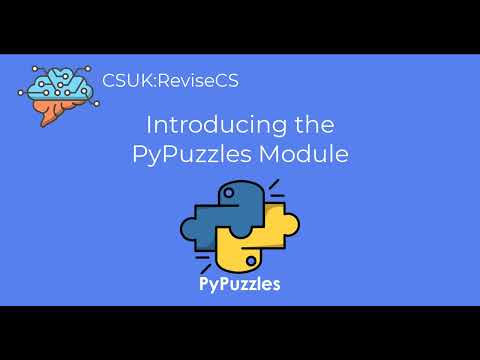 PyPuzzles Module - Coding Challenges for Aspiring Programmers
