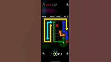 FLOW FREE MANIAS 8x8 LEVEL 4 COMPLETE SOLUTION #android #games #level #flowfree #solution
