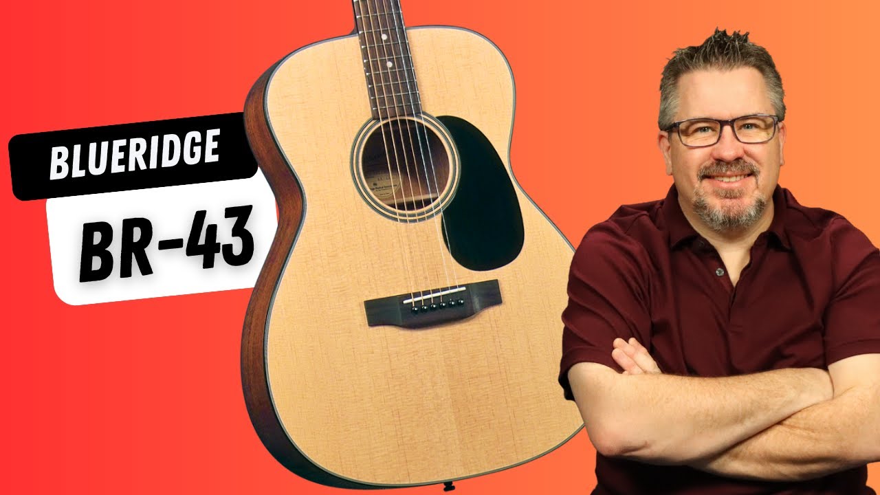 Blueridge Guitar BR-43: Small Acoustic.  HUGE VALUE.