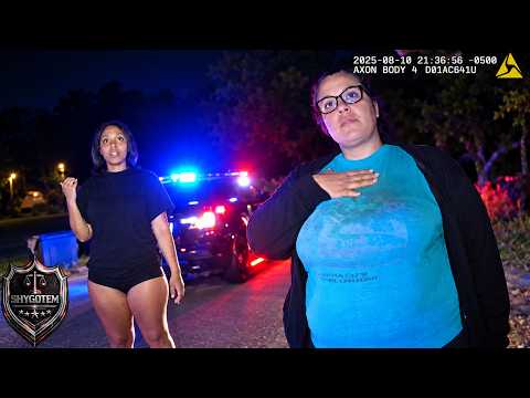 Driver Thinks Police Didn't Notice Her Switch Seats