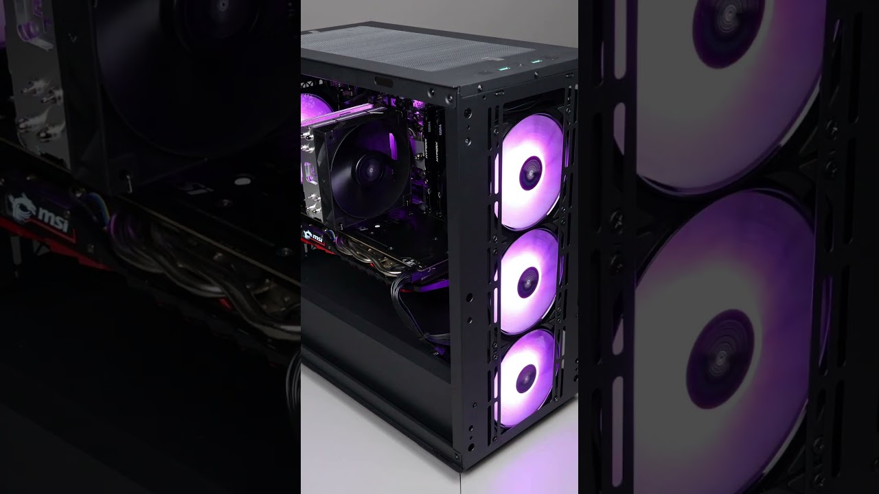 RGB PC CASE FAN INSTALL 