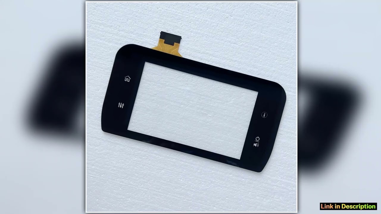 Glass Touch Screen Panel Digitizer Lens For Harley Davidson Motorcycle Touch NETIX TNxS00175 ModelB