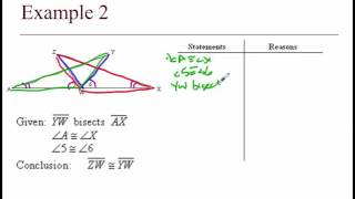 4 7 - Triangle Proofs - Overlapping Triangles