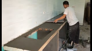 Techniques Install Kitchen Table With Ceramic Tiles - Construction Design Kitchen Table