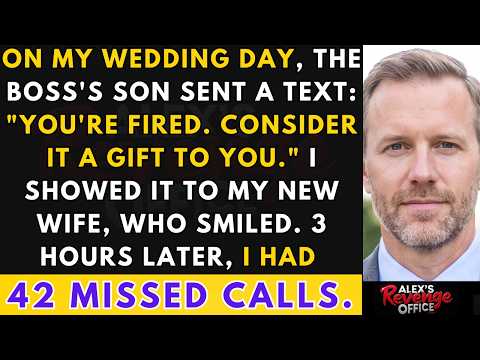 My Boss's Son Fired Me On My Wedding Day: "Consider It A Gift To You" Then His Father Called