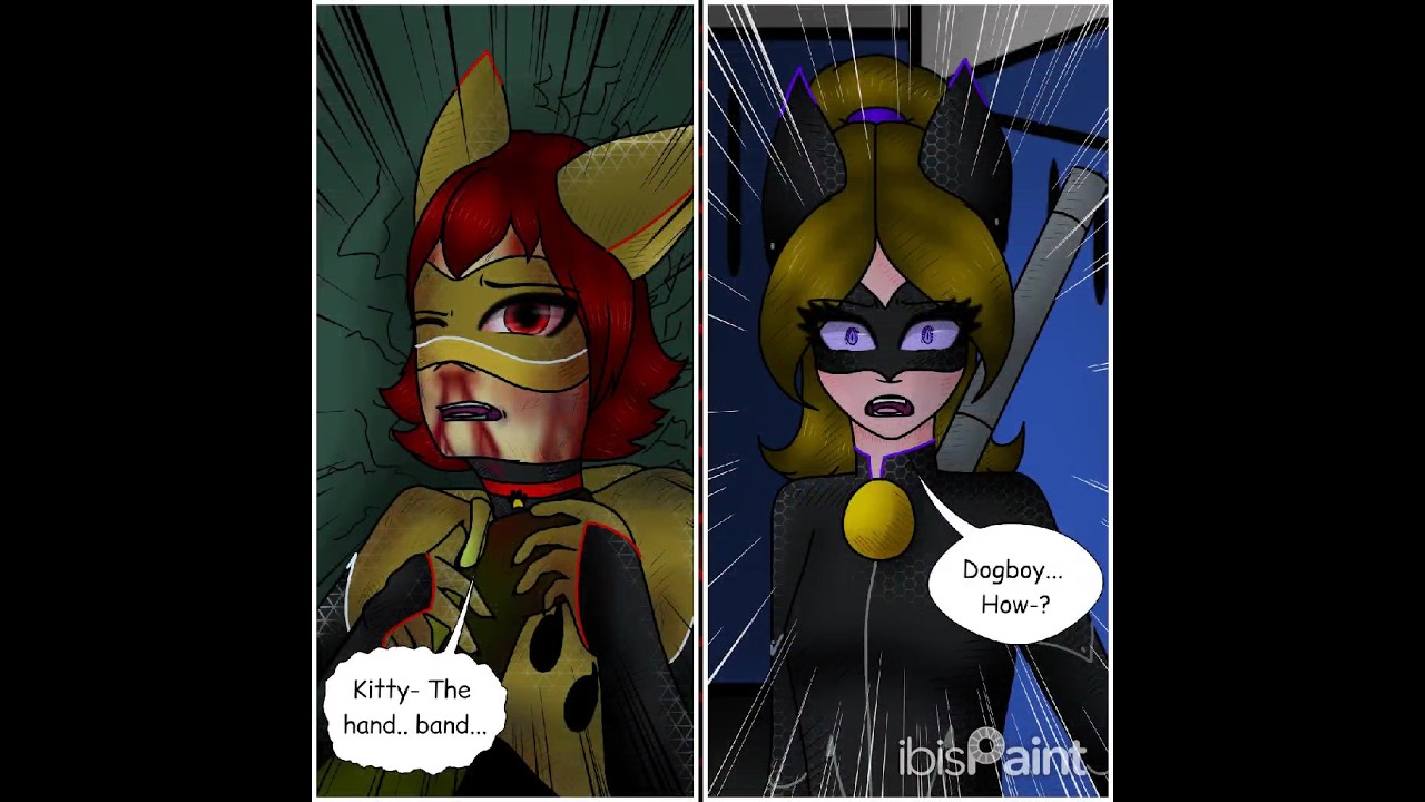 BLOOD WARNING! Brawler Screenshot Redraw | Adventures of Kitty Noire and Dogboy