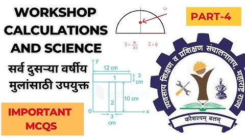 ITI Workshop calculations and science 2nd year ( common for all trade ) Important mcqs 🔥
