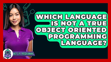 Which Language Is Not A True Object Oriented Programming Language? - Next LVL Programming