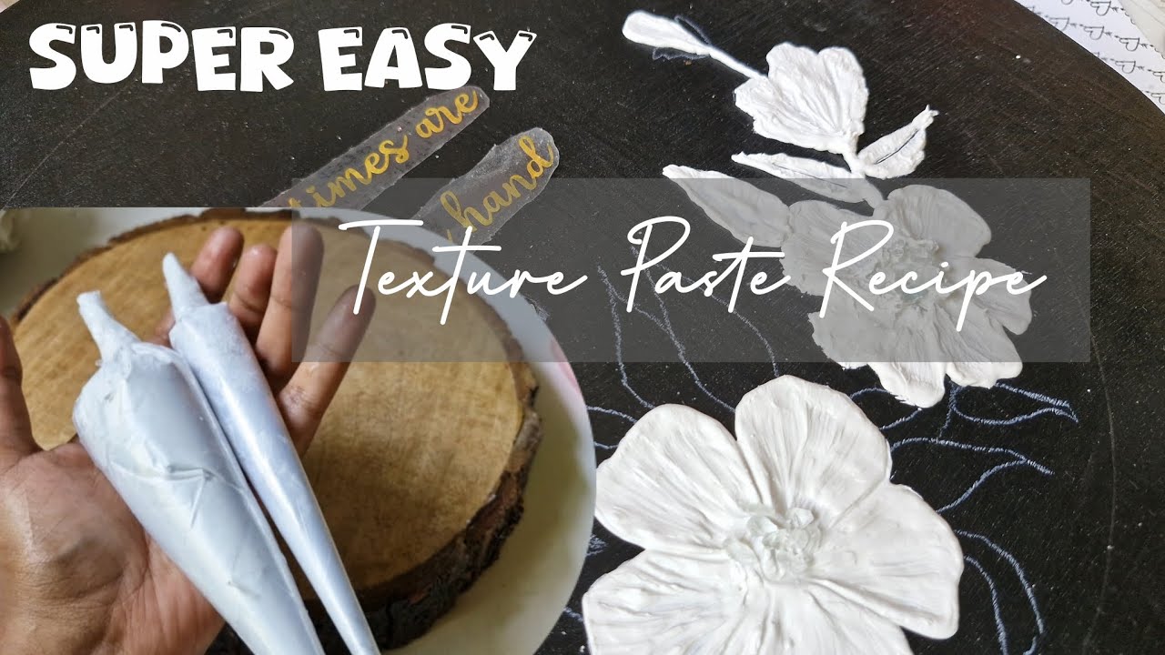 DIY Texture Paste for 3D Art | Sculpt, Layer & Elevate Your Canvas