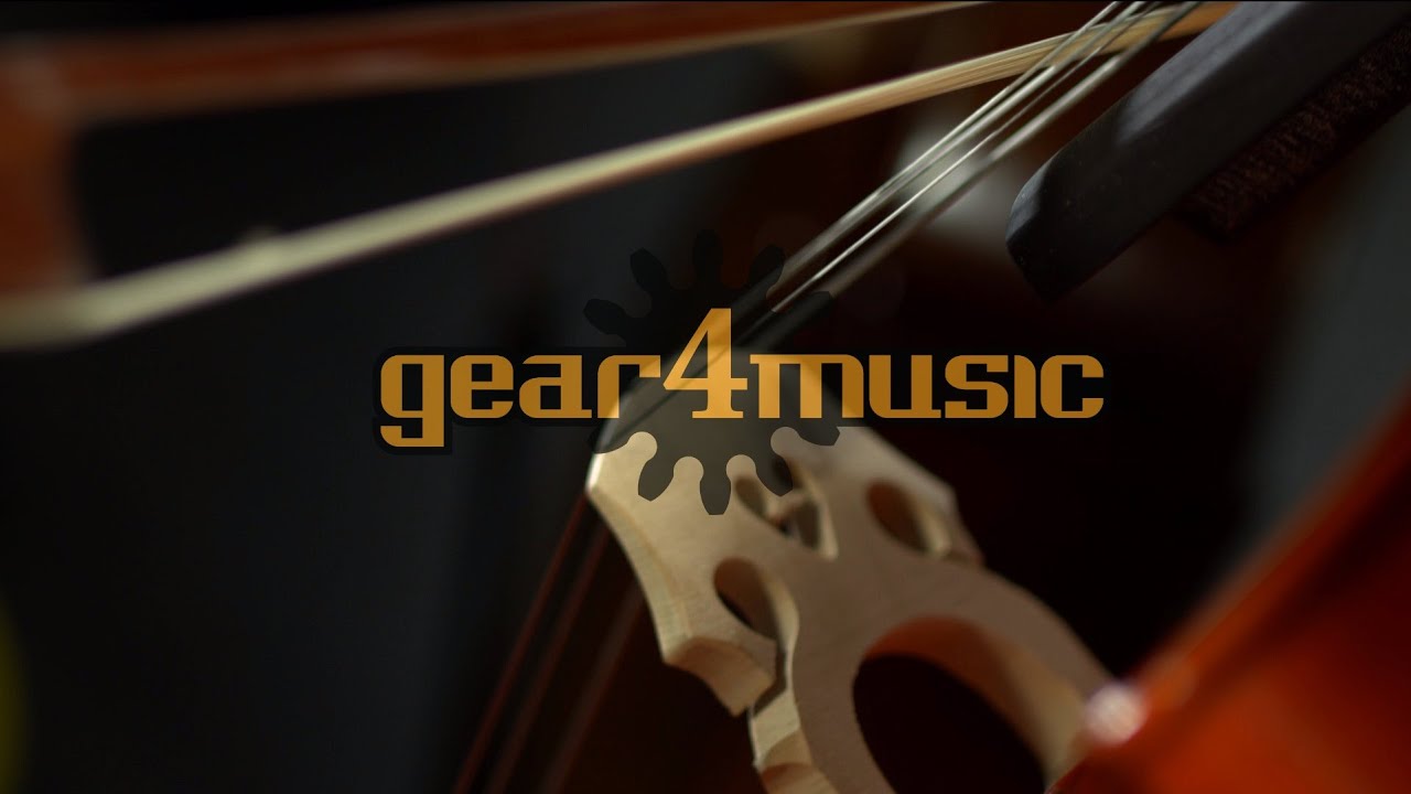 Студенческая виолончель размером 4/4 с футляром от Gear4music