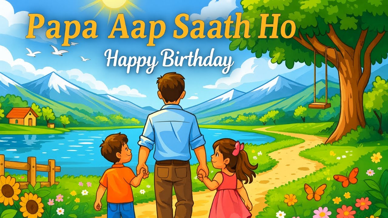 Papa App Sath Ho | Happy Birthday to my dad #mbrmusiq #birthdaysong #hindisong