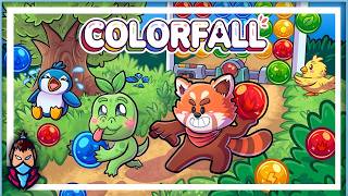 Un CAÓTICO JUEGO de MATCH-3 COOPERATIVO 🎈 | COLORFALL Gameplay Español