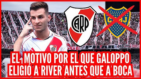 😱 INSÓLITO: EL MOTIVO POR EL QUE GIULIANO GALOPPO ELIGIÓ A RIVER ANTES QUE A BOCA