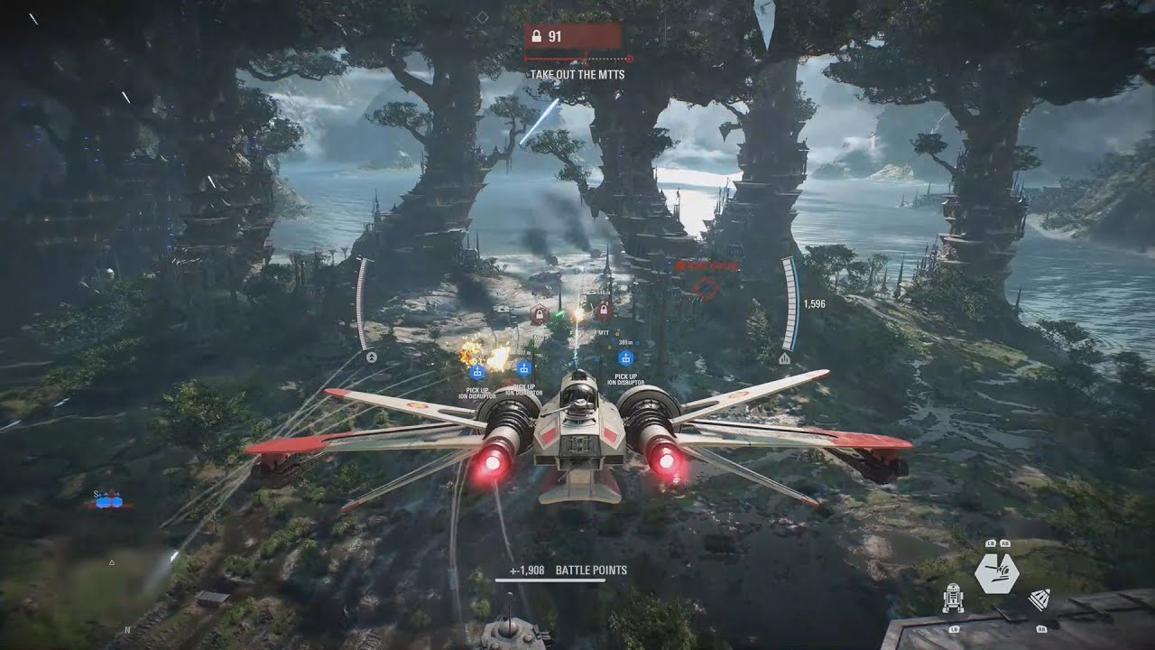 Star Wars Battlefront 2 Galactic Assault Gameplay (No Commentary) - YouTube