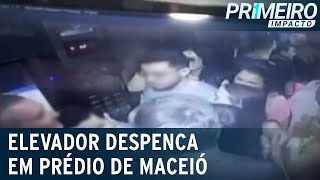 Elevator with 11 people plummets in Maceió | First Impact (March 20, 2023) screenshot 3