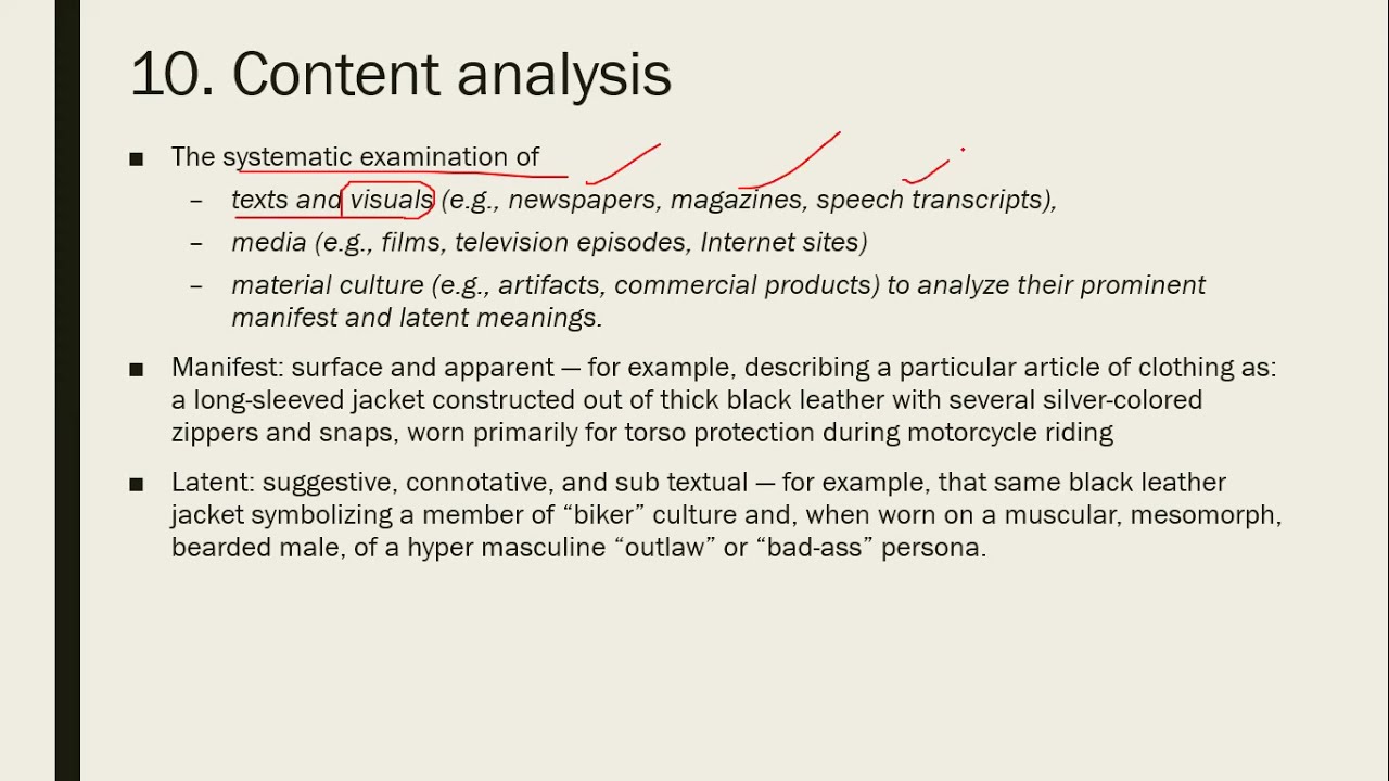 content analysis in research in hindi